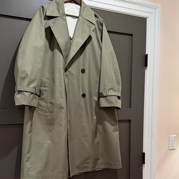 MaxMara Jackets & Blazers - Classic Max Mara Weekend Olive Trench Coat Size 4